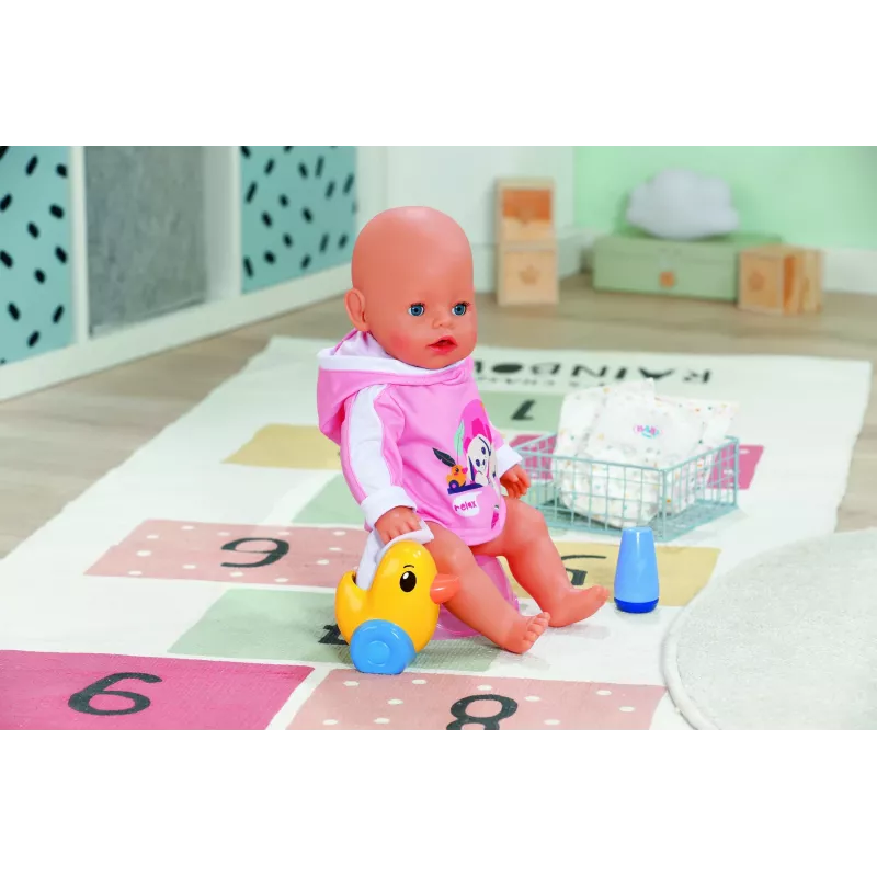 Nocnik dla lalek ZAPF BABY born Potty Set, wielokolorowy, dla dzieci od 3 lat