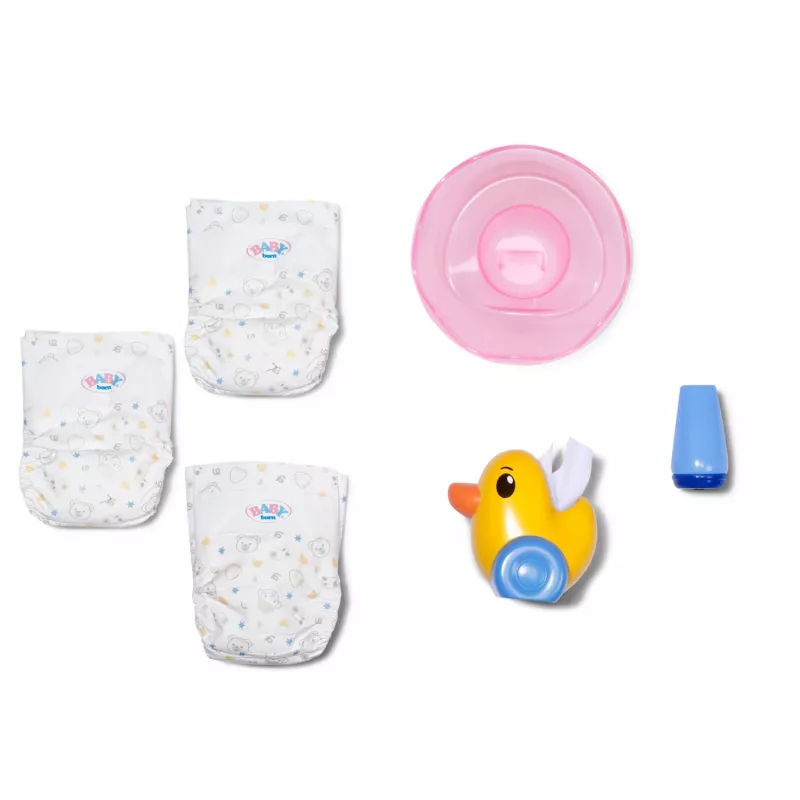 Nocnik dla lalek ZAPF BABY born Potty Set, wielokolorowy, dla dzieci od 3 lat