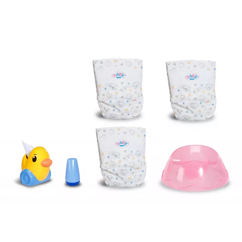 Nocnik dla lalek ZAPF BABY born Potty Set, wielokolorowy, dla dzieci od 3 lat