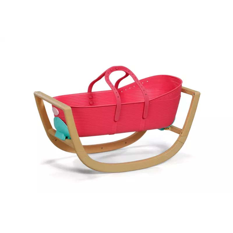 Kołyska dla lalek zapf creation BABY born 3-w-1 Pinplay — mebelki dla lalek, przekształcana kołyska/łóżeczko/nosidełko