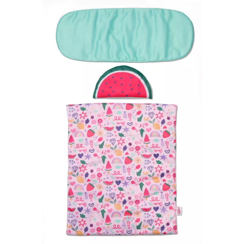Kołyska dla lalek zapf creation BABY born 3-w-1 Pinplay — mebelki dla lalek, przekształcana kołyska/łóżeczko/nosidełko