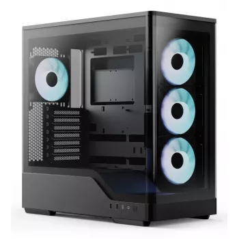 Obudowa komputerowa AeroCool Geh Midi P500A Czarna