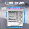 Obudowa PC AEROCOOL Geh Midi P500A biały — obudowa mid-tower ATX, białe wykończenie