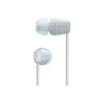 Sony WI-C100 Zestaw słuchawkowy Bezprzewodowy Douszny Połączenia/Muzyka Bluetooth Biały