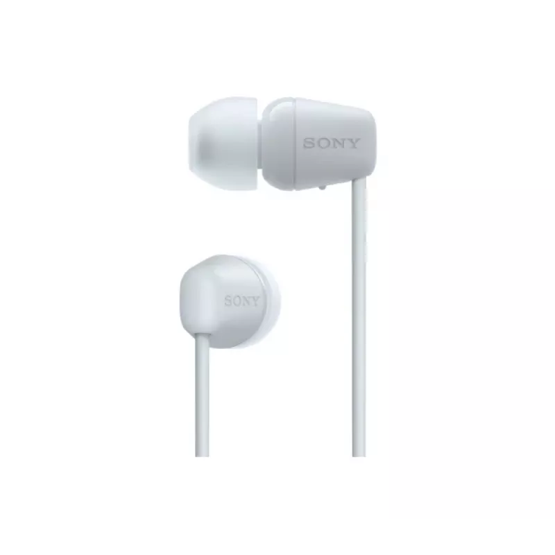 Sony WI-C100 Zestaw słuchawkowy Bezprzewodowy Douszny Połączenia/Muzyka Bluetooth Biały