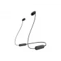 Sony WI-C100 Zestaw słuchawkowy Bezprzewodowe Douszne Połączenia/Muzyka Bluetooth Czarny