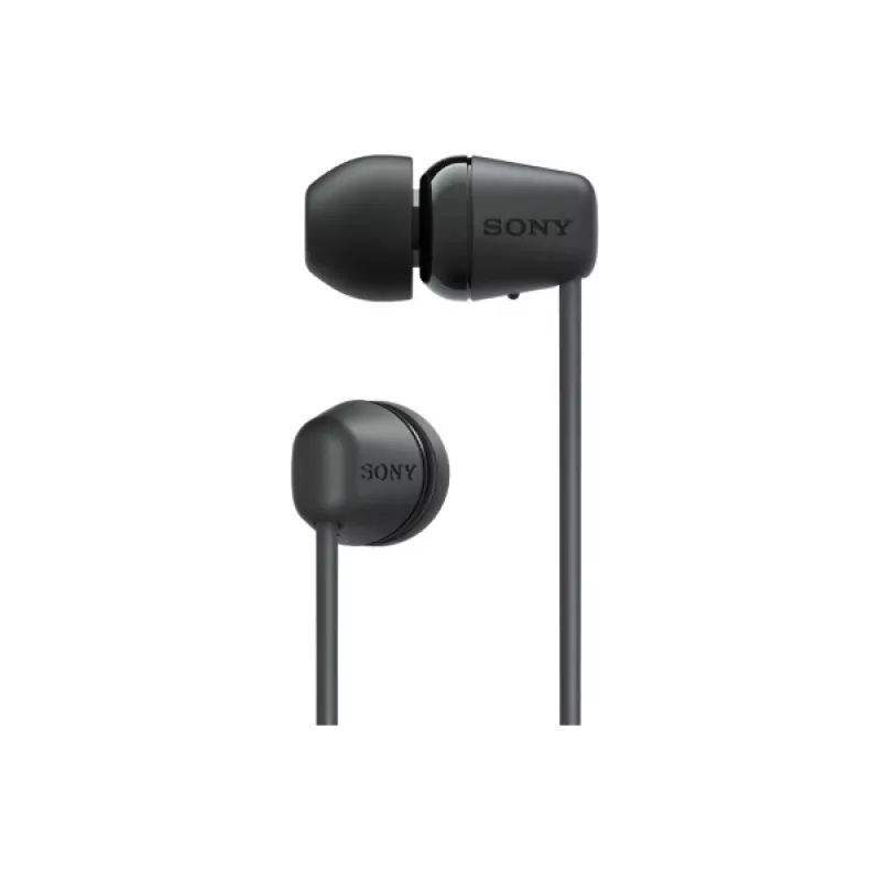 Sony WI-C100 Zestaw słuchawkowy Bezprzewodowe Douszne Połączenia/Muzyka Bluetooth Czarny