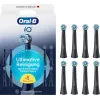 Oral-B iO Ultimate Clean wymienne końcówki szczoteczki — 8 szt., czarny, do doskonałego usuwania płytki nazębnej