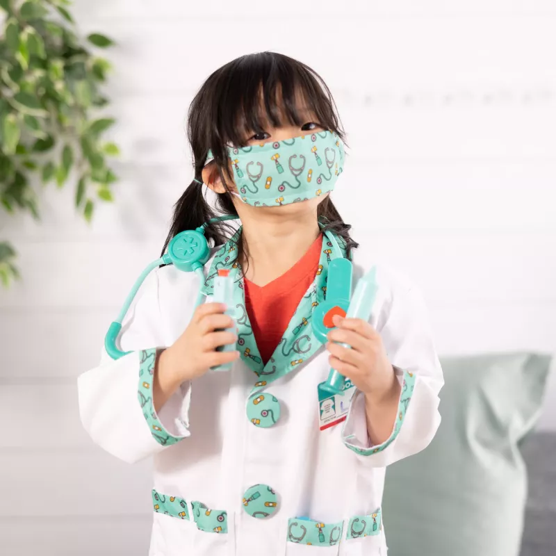 Melissa & Doug MPP RLP Doctor Rl Ply Costume Set GML Przebranie Dziecko Uniseks Mundur