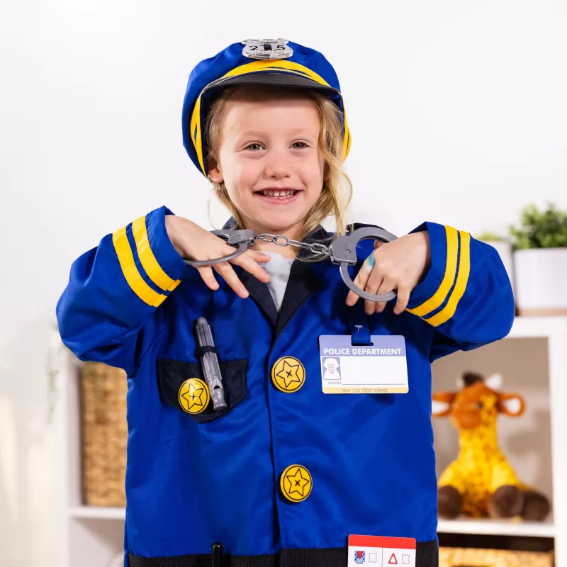 Melissa & Doug MPP RLP PoliceOfficerCstmRlplySet GML Kostium dziecięcy uniseks