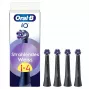 Główki zapasowe Oral-B iO Radiant biały, 4 szt., czarne