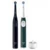 Szczoteczka elektryczna BRAUN Oral‑B iO Series 2 Duo Czarna/Zielona, akumulatorowa, model 62418