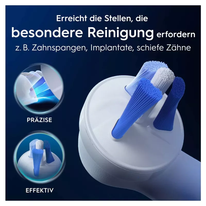Szczoteczki międzyzębowe Oral-B iO 373371 2 szt. — zapasowe szczoteczki do czyszczenia przestrzeni międzyzębowych