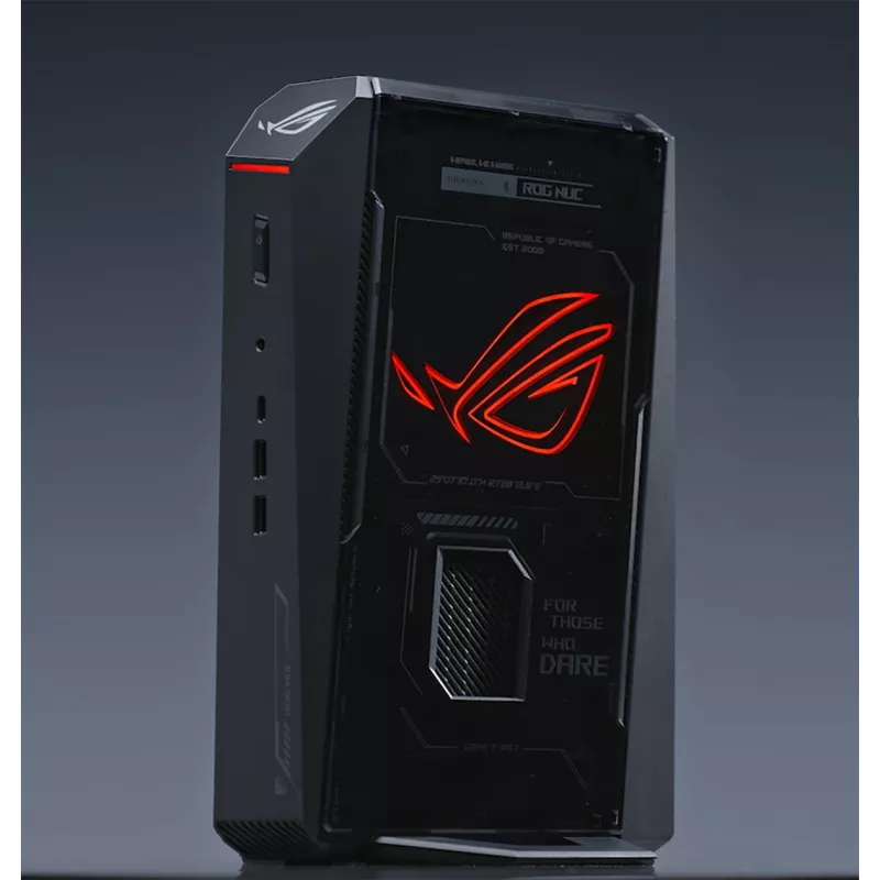 ASUS ROG NUC RNUC15JNK7X569A2 Intel Core Ultra 7 255HX 16 GB DDR5-SDRAM 1 TB SSD NVIDIA GeForce RTX 5060 Windows 11 Home Mini PC Czarny