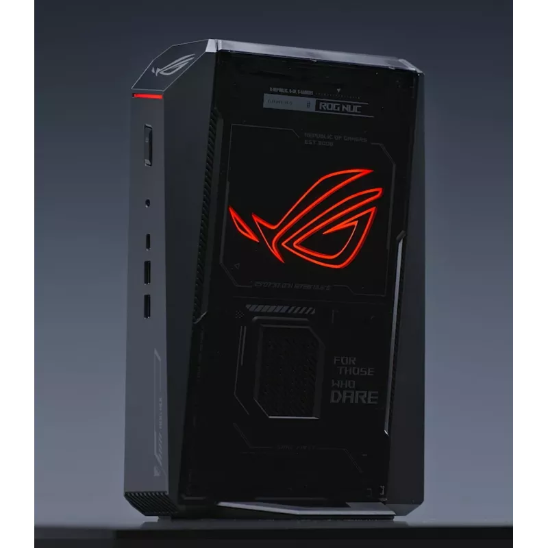 ASUS ROG NUC RNUC15JNK7X569A2 Intel Core Ultra 7 255HX 16 GB DDR5-SDRAM 1 TB SSD NVIDIA GeForce RTX 5060 Windows 11 Home Mini PC Czarny