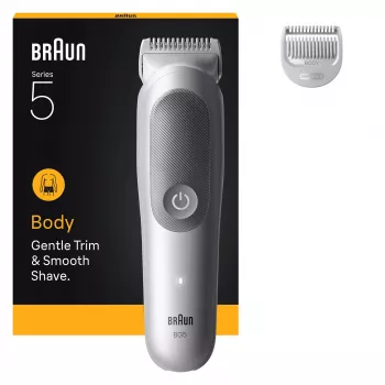 Golarka do ciała BRAUN BG 5500 244787 — wodoodporna, ładowalna trymer do ciała