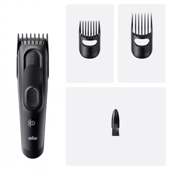 Braun HC5530 maszynka do strzyżenia włosów / trymer Czarny 17 Niklowo-wodorkowa (NiMH)
