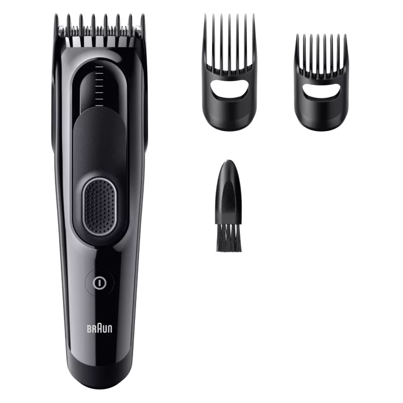 Braun HC5530 maszynka do strzyżenia włosów / trymer Czarny 17 Niklowo-wodorkowa (NiMH)