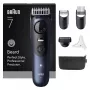 Braun BeardTrimmer 7 BT7520 Bateria 40 2 cm Wet & Dry Czarny, Niebieski