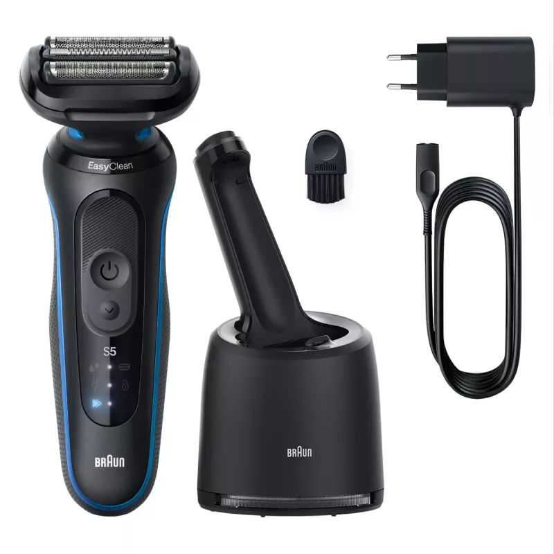 Braun Series 5 52-B7000cc Golarka foliowa Trymer Czarny Bateria Litowo-Jonowa