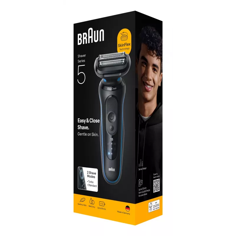 Golarka foliowa Braun Series 5 52-B1000s czarna