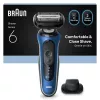 Golarka elektryczna BRAUN Series 6 62-B1200S Wet & Dry ze zintegrowanym trymerem do brody