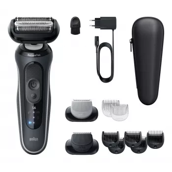 Golarka elektryczna BRAUN Series 6 62‑G1650s — golarka foliowa, czarna