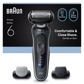 Golarka elektryczna BRAUN Series 6 62‑G1650s — golarka foliowa, czarna