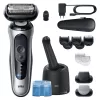 Golarka foliowa Braun Series 6 62-S7650cc srebrny akumulator litowo-jonowy