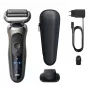 Maszynka elektryczna Braun Series 7 72-C1200s - tryb mokry i suchy, czarno-brązowa, stal nierdzewna