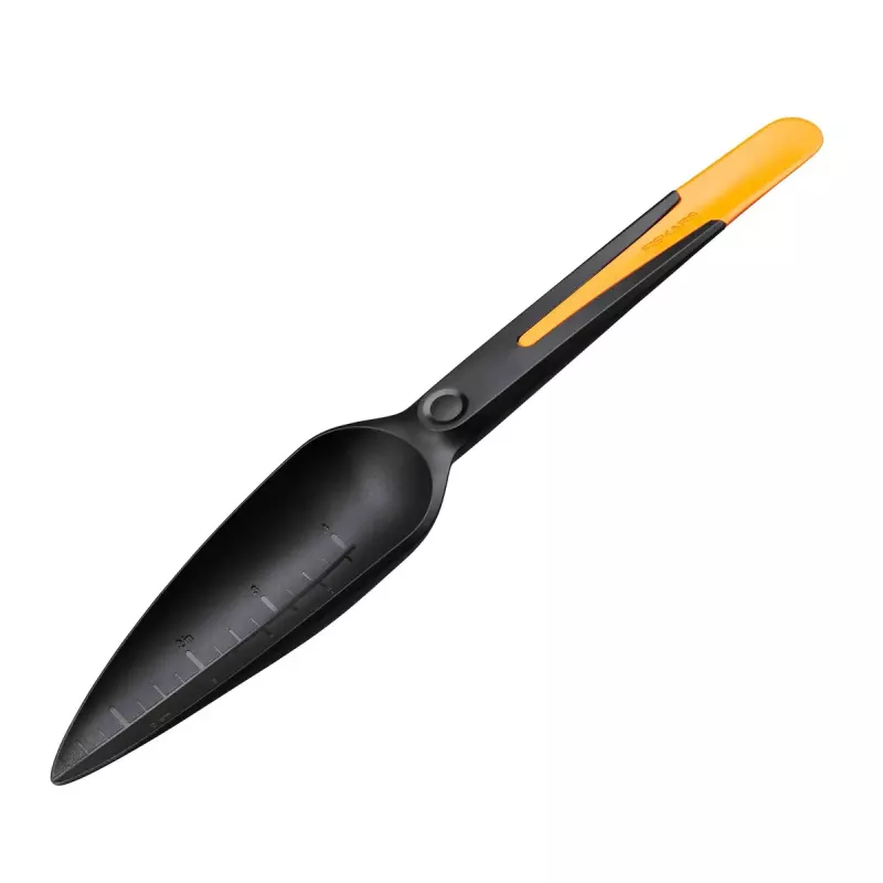 Kielnia ogrodowa Fiskars F1057641 — kielnia ręczna, czarno-brązowa