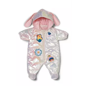 Kombinezon dla lalki Peterkin BABY born Winter Suit Cream dla lalek 43 cm, składany, od 3 lat