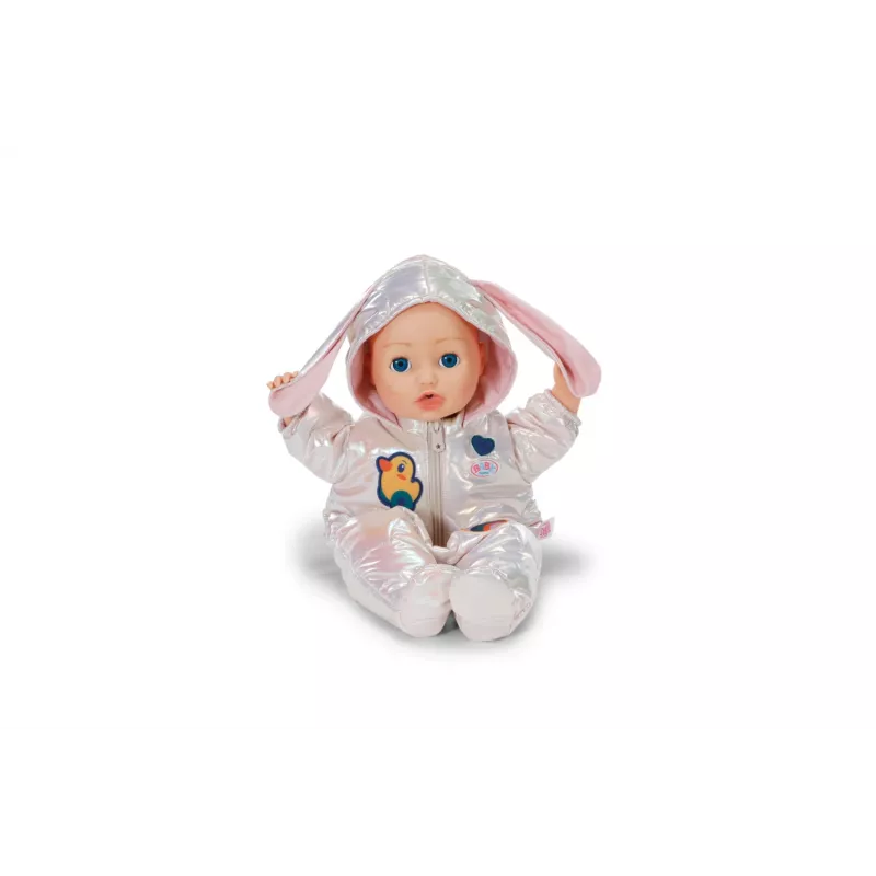 Kombinezon dla lalki Peterkin BABY born Winter Suit Cream dla lalek 43 cm, składany, od 3 lat