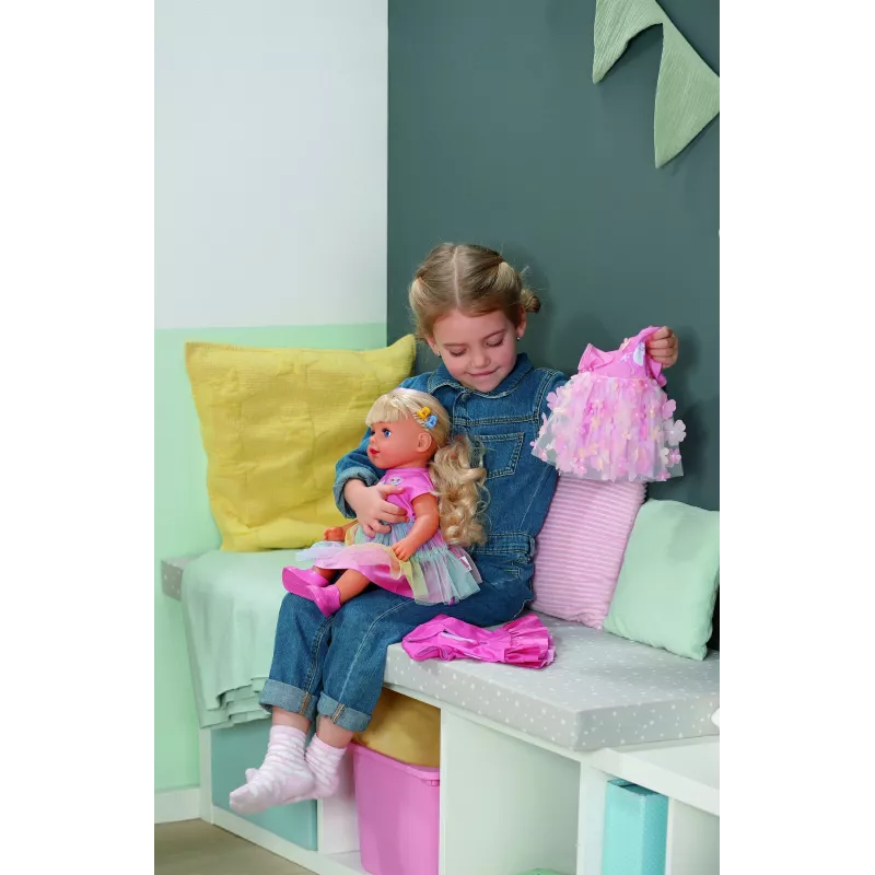 BABY born @ Carla 43cm, Lalka bobas, Kobieta, 4 lat(a), Chłopiec/Dziewczynka, 430 mm, Wielokolorowy