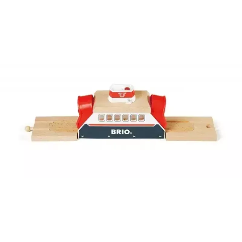 Akcesorium krajobrazowe do drewnianej kolejki BRIO firmy Ravensburger — model 33569, 3 elementy, bateria LR44 w zestawie