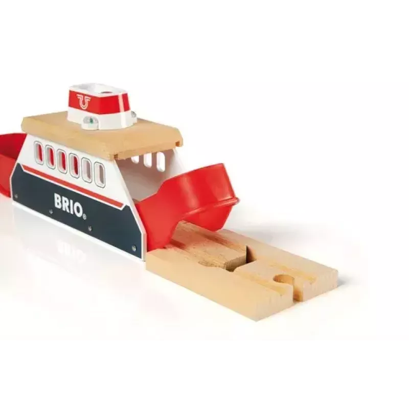 Akcesorium krajobrazowe do drewnianej kolejki BRIO firmy Ravensburger — model 33569, 3 elementy, bateria LR44 w zestawie