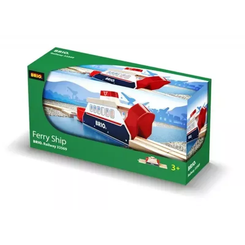 Akcesorium krajobrazowe do drewnianej kolejki BRIO firmy Ravensburger — model 33569, 3 elementy, bateria LR44 w zestawie