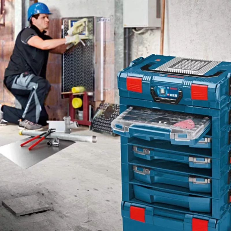 Skrzynka narzędziowa Bosch i-BOXX 53 zestaw 10 Professional Wielokolorowa ABS tworzywo sztuczne