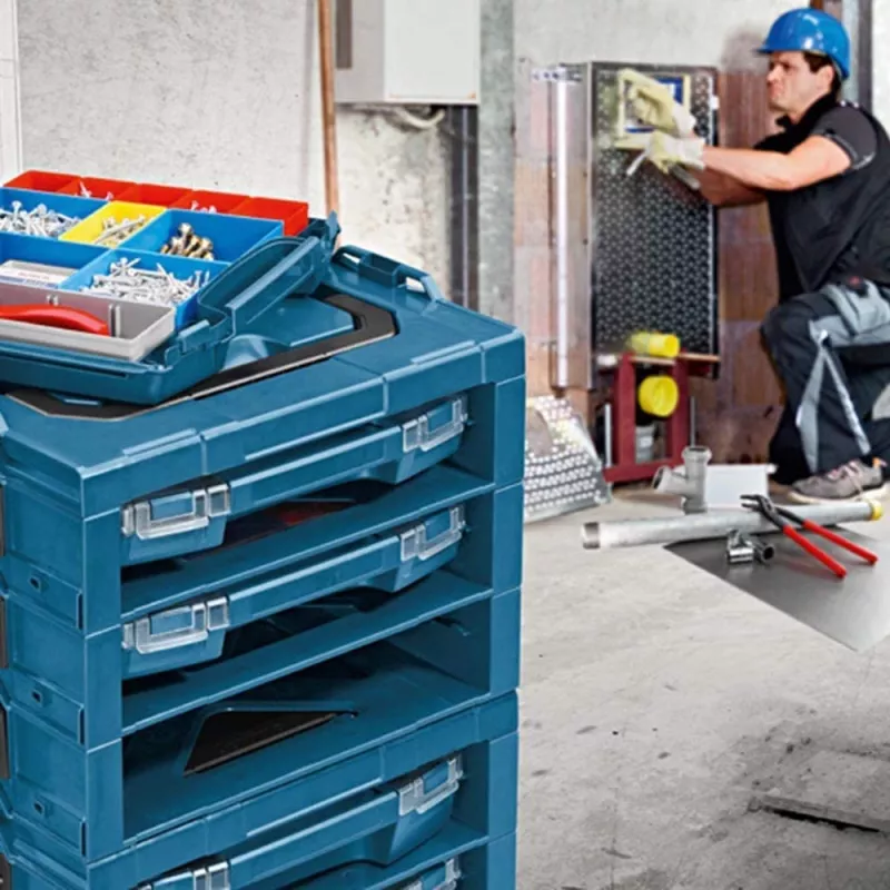 Skrzynka narzędziowa Bosch i-BOXX 53 zestaw 10 Professional Wielokolorowa ABS tworzywo sztuczne