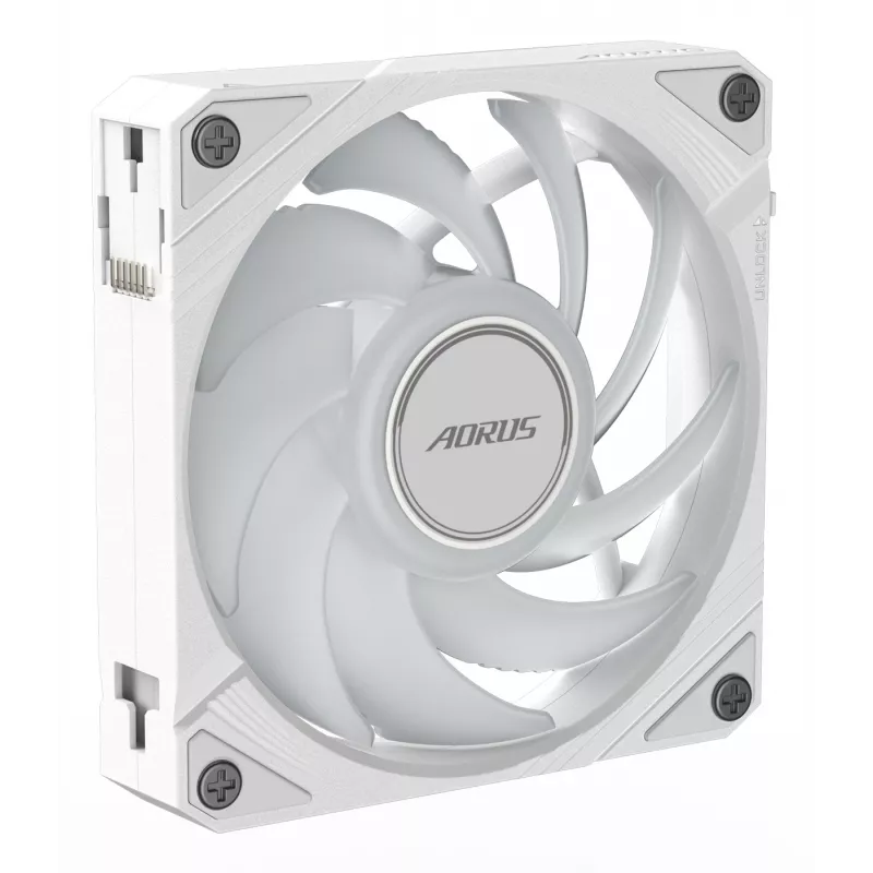 GIGABYTE AORUS EZ CHAIN FAN 120 ICE All-in-one chłodzenie cieczą 12 cm Biały