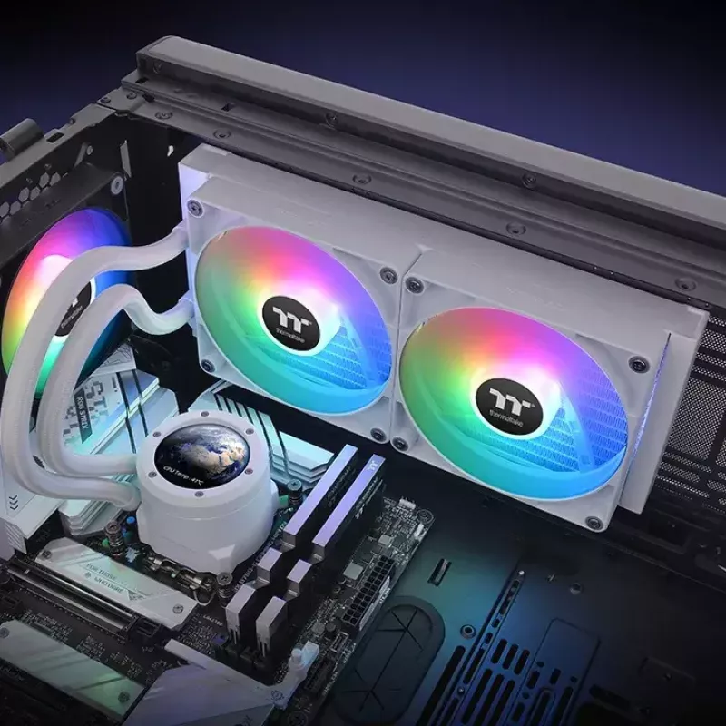 Zestaw chłodzenia cieczą Thermaltake TH280 V2 Ultra ARGB 84,32 cfm 3,02 mmH2O
