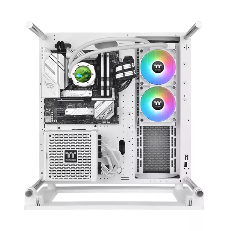 THERMALTAKE Chłodzenie wodne – TH240 V2 Ultra ARGB Sync All-In-One Liquid Cooler – edycja biała