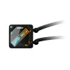 Chłodzenie cieczą procesora GIGABYTE GAMING 360 - 3 wentylatory 120 mm ARGB, mechanizm łączenia suwakowego, DAISY-CHAIN, kompatybilne z Intel LGA 1851 i AMD AM5