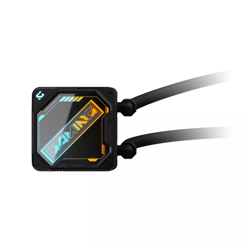 Chłodzenie cieczą procesora GIGABYTE GAMING 360 - 3 wentylatory 120 mm ARGB, mechanizm łączenia suwakowego, DAISY-CHAIN, kompatybilne z Intel LGA 1851 i AMD AM5