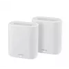 ASUS EBM68(2PK) – Expert WiFi Tri-pasmowy (2,4 GHz / 5 GHz / 5 GHz) Wi-Fi 6 (802.11ax) Biały 3 wewnętrzne