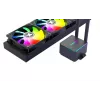 Chłodzenie cieczą All-in-one Xilence LQ360PRO.ARGB 12 cm Czarny