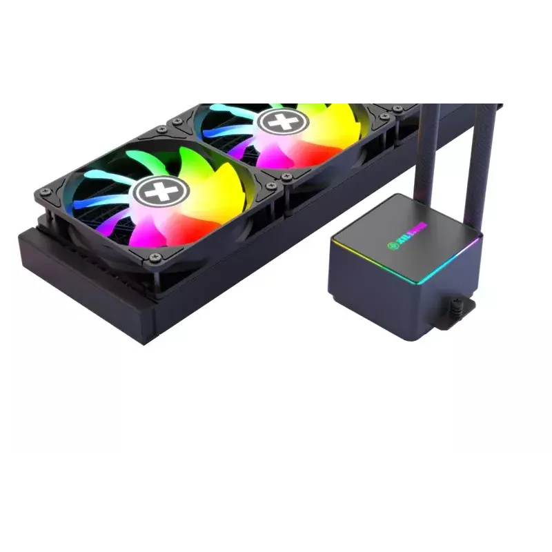 Chłodzenie cieczą All-in-one Xilence LQ360PRO.ARGB 12 cm Czarny