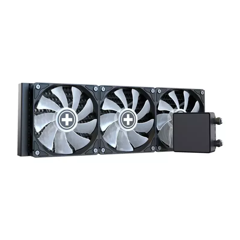 Chłodzenie cieczą All-in-one Xilence LQ360PRO.ARGB 12 cm Czarny