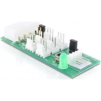 DELOCK Płytka dystrybucyjna 6x wentylator 5 V / 12 V