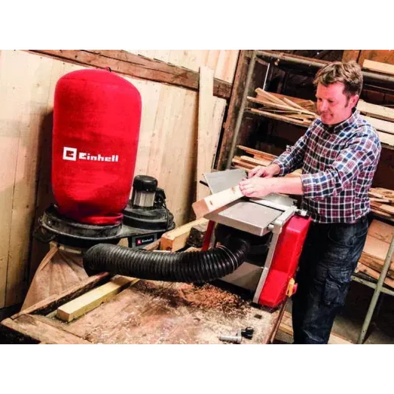 Einhell TE-VE 550/1 A odciąg do wiórów i pyłu, 550 W, czerwono-czarny
